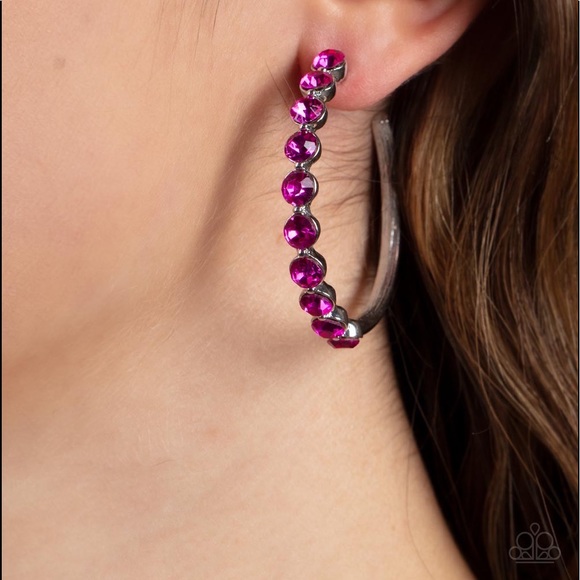 Photo Finish - Pink earrings